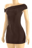 She Just Knows Mini Dress Brown Dresses Tresser 