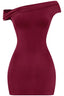 She Just Knows Mini Dress Burgundy Dresses Tresser 