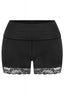 Like it Hot Lace Shorts Black - Style Delivers