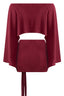 DORCHESTER TWO PIECE SET BURGUNDY Sets Tresser 