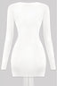 Pretty Venom Min Dress Off White Dresses Tresser 