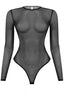 Still Got It Sheer Glitter Bodysuit Black Tops Tresser 