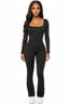 Moving Different Jumpsuit Black Jumpsuits & Rompers Tresser 