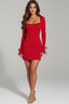 Dear Diary Mini Dress Red - Style Delivers
