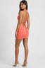 100 Shots Mini Dress Coral - Style Delivers