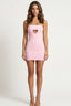 Heart Attack Strapless Mini Dress Pink - Style Delivers