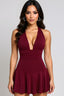 One Fine Day Romper Burgundy - Style Delivers