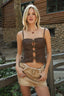 MAVEL P/U Buckle Top Brown - Style Delivers