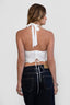 Denie White Lace Halter Top - Style Delivers