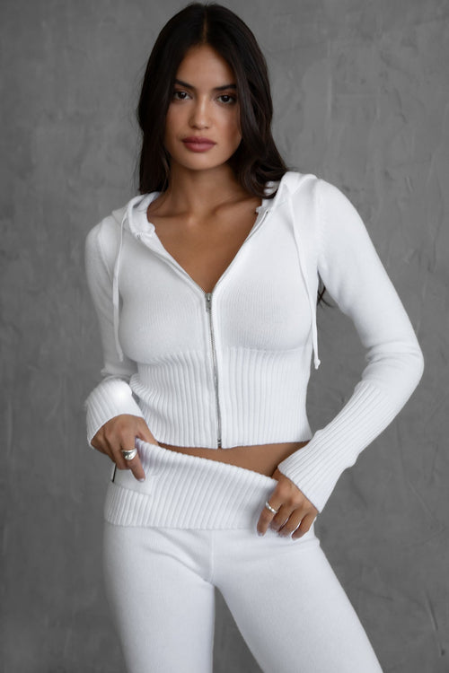 Cozee Knit Two Piece Set White - Style Delivers