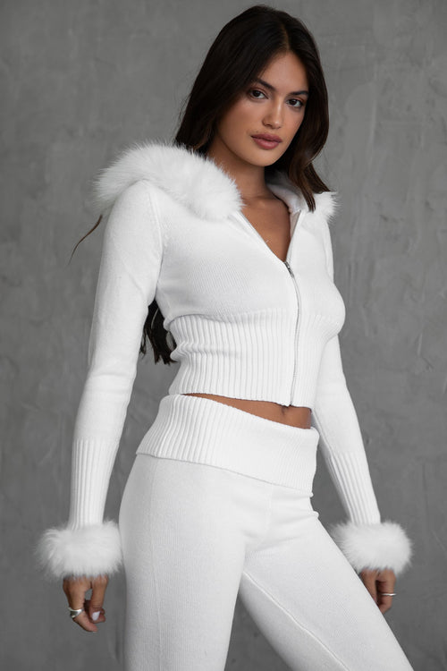 Fuzee Two Piece Set White - Style Delivers