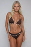 Pina Colada Crochet Bikini Brown Swimwear Tic Toc 