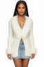 What the Fuzz Cardigan Off White Tops Tresser 