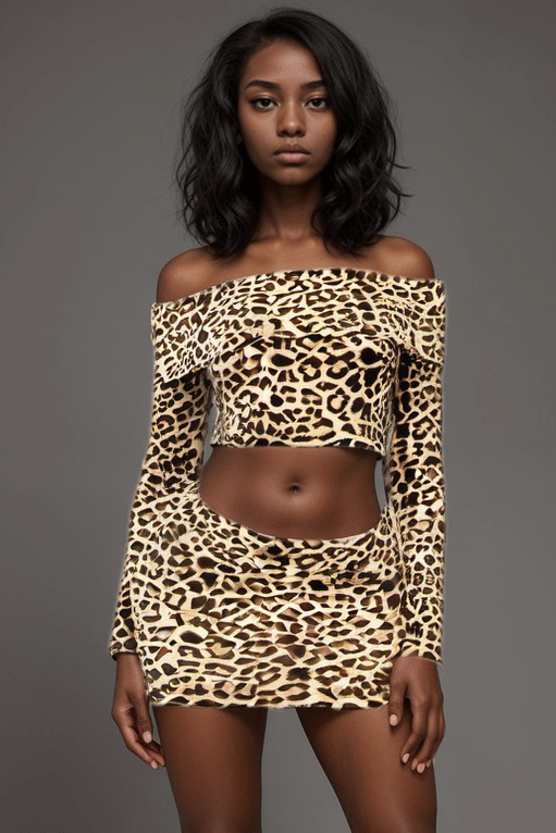 Animal Instinct Two Piece Set Leopard - Style Delivers