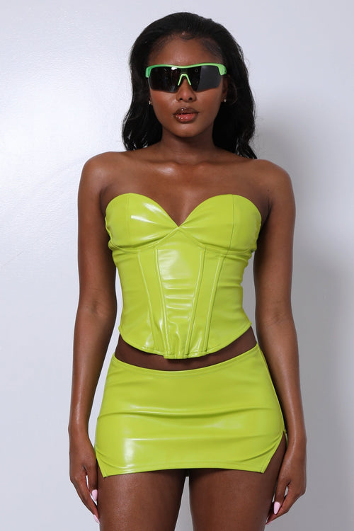 Bops Going Crazy P/U Two Piece Set Lime Sets New Pink 