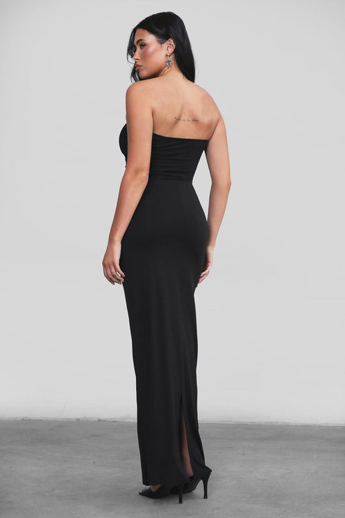 Arianna Shredded Bodycon Maxi Dress - Style Delivers