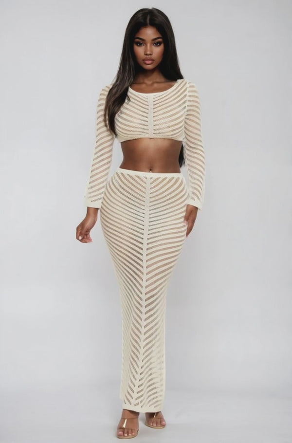 Need You Most Two Piece Set Ivory - Style Delivers