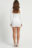 Time Will Tell Mini Dress Off White - Style Delivers