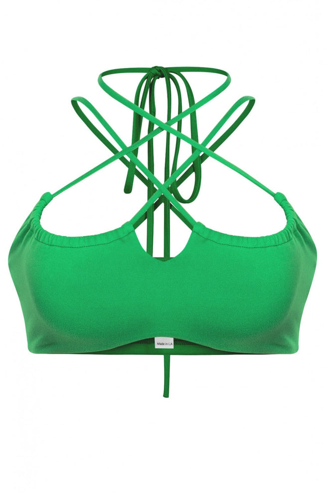 Monte Carlo Crop Top Green (Matching Set) - Style Delivers