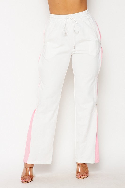 Jordan High Waisted Jogger Pant Ivory - Style Delivers
